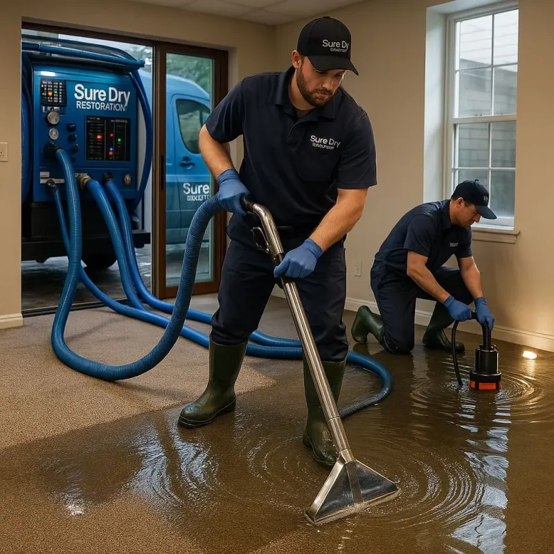 Water Extraction and Removal process in Alafaya, FL